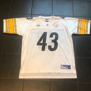 Steelers Polamalu Jersey 43 Super Bowl Men’s XL